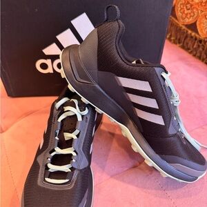 Adidas Black and Gray Athletic Shoes